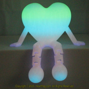 Glow In The Dark Green Blue Orange, DOB: 01/02/2025 Size: 150mm