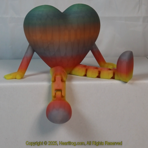 Fluorescent Multicolor Rainbow, DOB: 01/21/2025 Size: 150mm