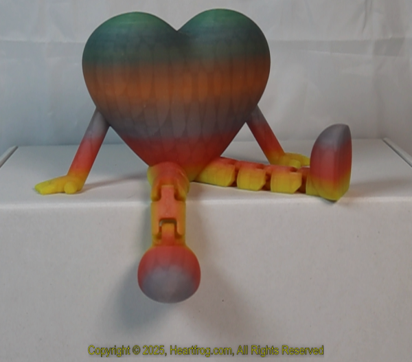 Fluorescent Multicolor Rainbow, DOB: 01/21/2025 Size: 150mm