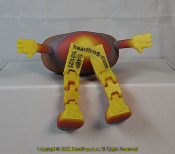 Fluorescent Multicolor Rainbow, DOB: 01/21/2025 Size: 150mm - Image 3