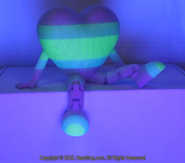 Glow In The Dark Multicolor Striped, DOB: 12/23/2024 Size: 150mm - Image 3