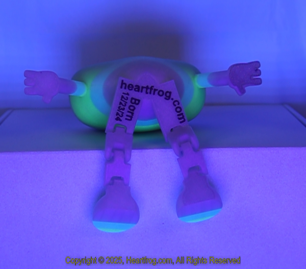 Glow In The Dark Multicolor Striped, DOB: 12/23/2024 Size: 150mm - Image 4