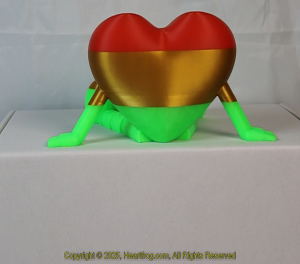 Gold Green (Fluorescent) Red Striped, DOB: 12/26/2024 Size: 150mm - Image 4