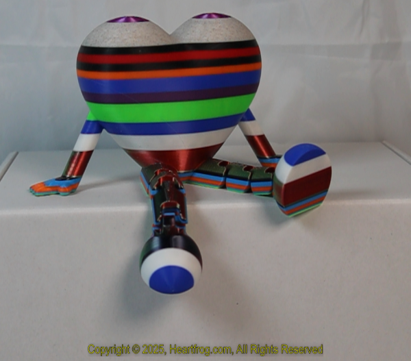 SUPER RARE! Diverse Community Fluorescent Multicolor Striped, DOB: 12/23/2024 Size: 150mm - Image 2