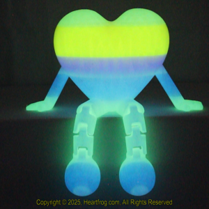 Glow In The Dark Fluorescent Yellow Green, DOB: 12/27/2024 Size: 150mm