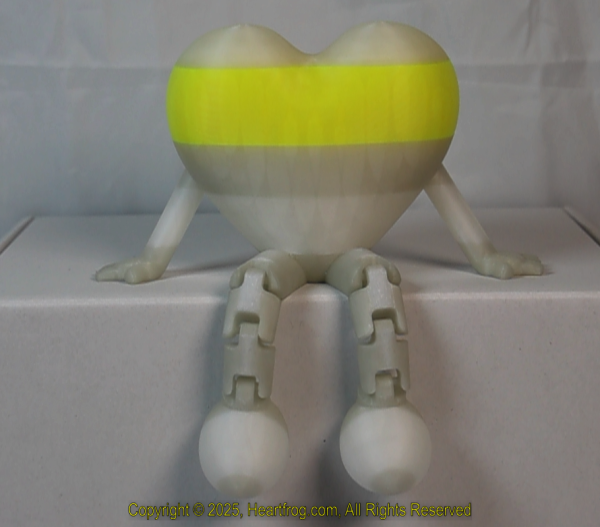 Glow In The Dark Fluorescent Yellow Green, DOB: 12/27/2024 Size: 150mm - Image 3
