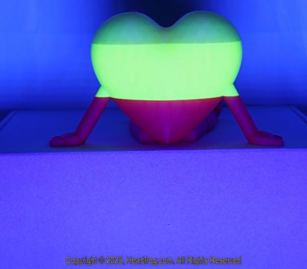 Fluorescent Glow In The Dark Yellow Red Green, DOB: 12/29/2024 Size: 150mm - Image 4