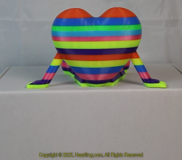 SUPER RARE! Diverse Community Fluorescent Multicolor Striped, DOB: 12/31/2024 Size: 150mm - Image 7
