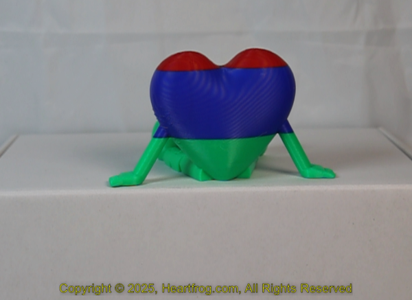 Green Blue Red Striped Size: 110mm - Image 3