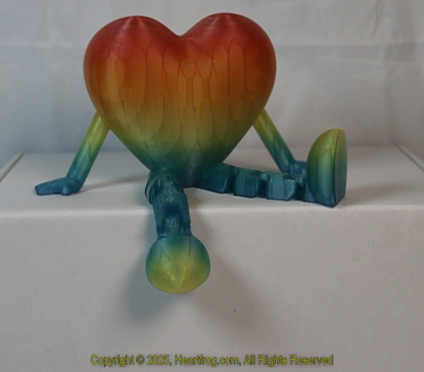 Red Green Blue Apple Rainbow, DOB: 01/18/2025 Size: 150mm