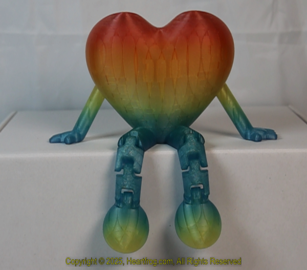 Red Green Blue Apple Rainbow, DOB: 01/18/2025 Size: 150mm - Image 2
