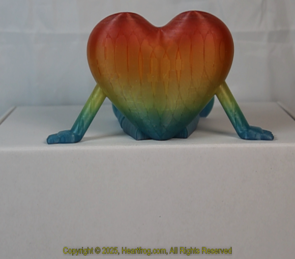 Red Green Blue Apple Rainbow, DOB: 01/18/2025 Size: 150mm - Image 3