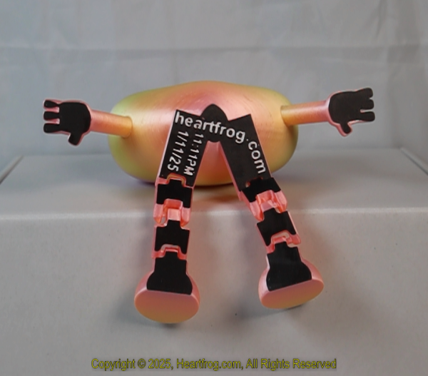Romantic Pink Yellow Orange Rainbow, DOB: 01/11/2025 Size: 150mm - Image 5