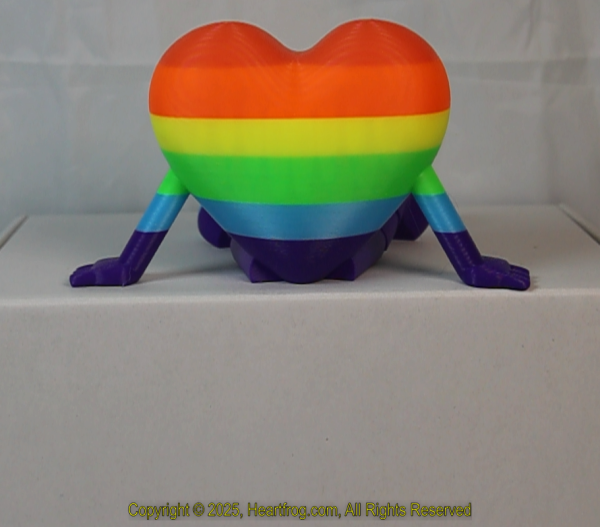 SUPER RARE! Diverse Community Fluorescent Multicolor Striped, DOB: 12/31/2024 Size: 150mm - Image 6