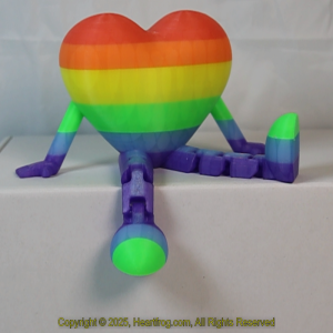 SUPER RARE! Diverse Community Fluorescent Glow In The Dark Multicolor Striped, DOB: 01/20/2025 Size: 150mm