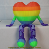 SUPER RARE! Diverse Community Fluorescent Glow In The Dark Multicolor Striped, DOB: 01/20/2025 Size: 150mm - Image 2