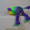 SUPER RARE! Diverse Community Fluorescent Glow In The Dark Multicolor Striped, DOB: 01/20/2025 Size: 150mm - Image 3