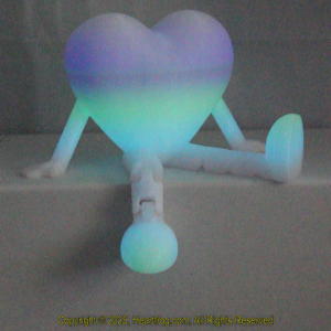 Glow In The Dark Green Purple Blue, DOB: 05/13/2025 Size: 150mm