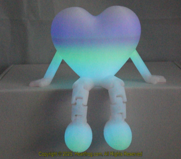 Glow In The Dark Green Purple Blue, DOB: 05/13/2025 Size: 150mm - Image 3