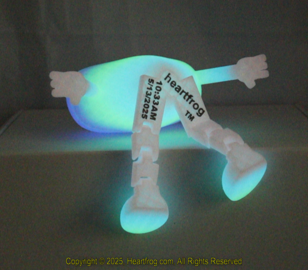 Glow In The Dark Green Purple Blue, DOB: 05/13/2025 Size: 150mm - Image 5