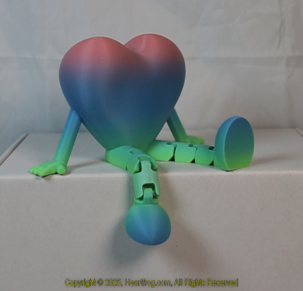 Blue Green Pink Rainbow, DOB: 01/17/2025 Size: 150mm