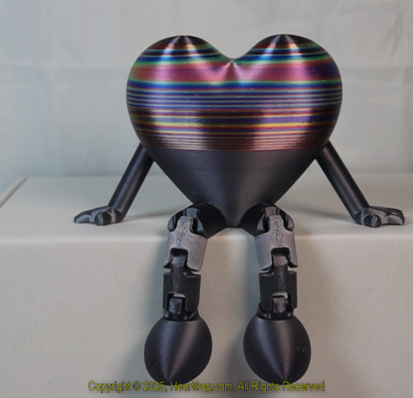 Grey With Multicolor Tight Stripes, DOB: 01/20/2025 Size: 150mm - Image 2