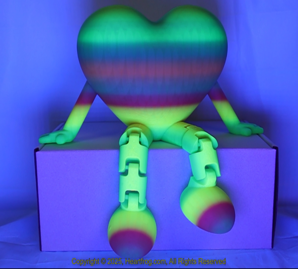 Fluorescent Rainbow Multicolor Size: 235mm