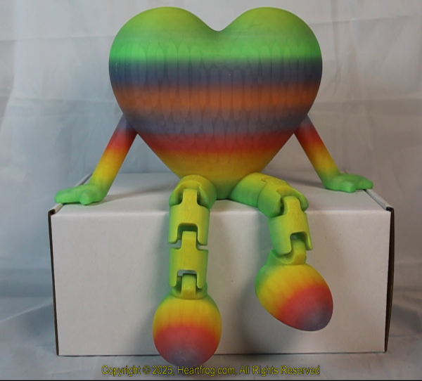 Fluorescent Rainbow Multicolor Size: 235mm - Image 2