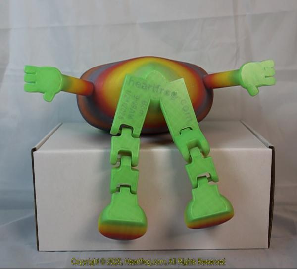 Fluorescent Rainbow Multicolor Size: 235mm - Image 5