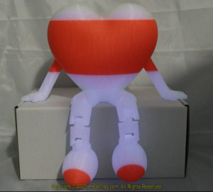 Glow In The Dark Red Green, DOB: 01/22/2025 Size: 235mm