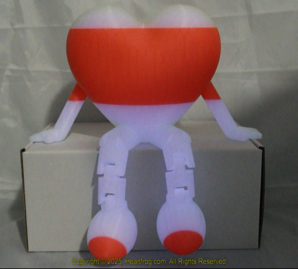 Glow In The Dark Red Green, DOB: 01/22/2025 Size: 235mm