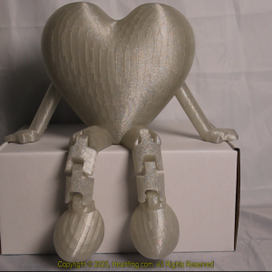 Silver Sparkle Size: 235mm