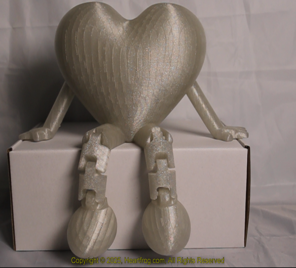 Silver Sparkle Size: 235mm