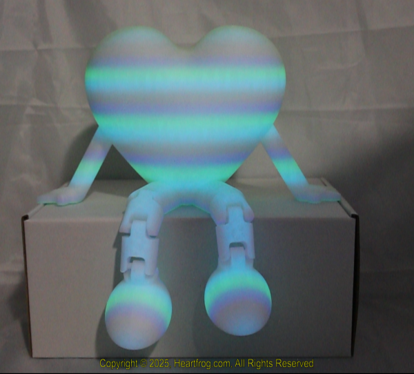 Rainbow Glow In The Dark Size: 235mm