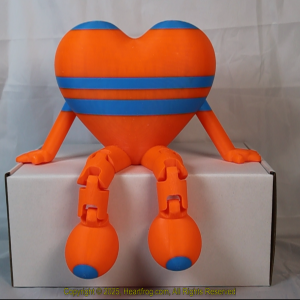 Orange Blue Striped Size: 235mm