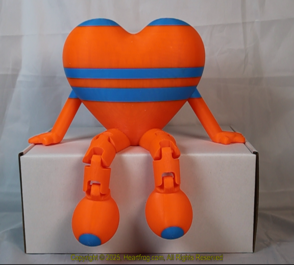 Orange Blue Striped Size: 235mm
