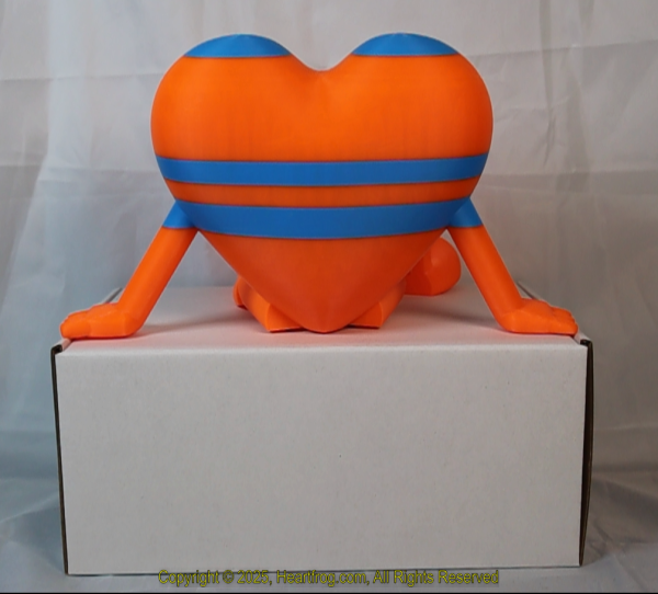 Orange Blue Striped Size: 235mm - Image 2