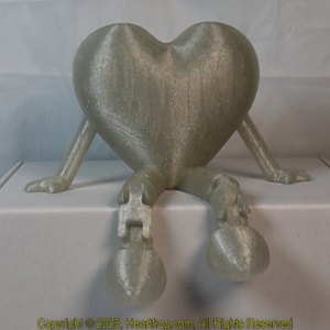 Silver Sparkle Size: 178mm