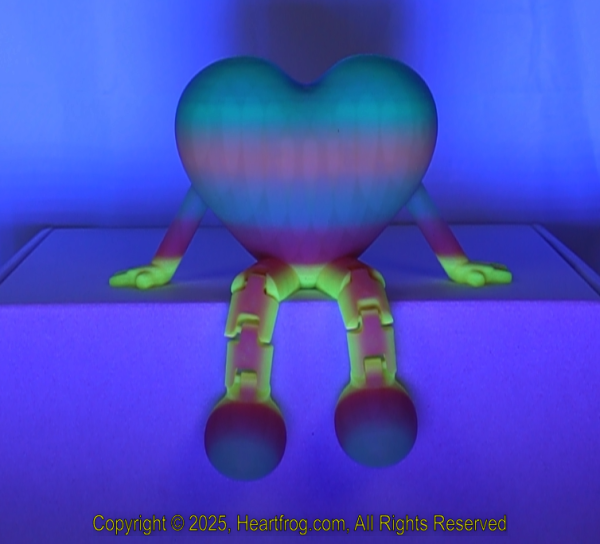 Fluorescent Rainbow, DOB: 01/21/2025 Size: 150mm