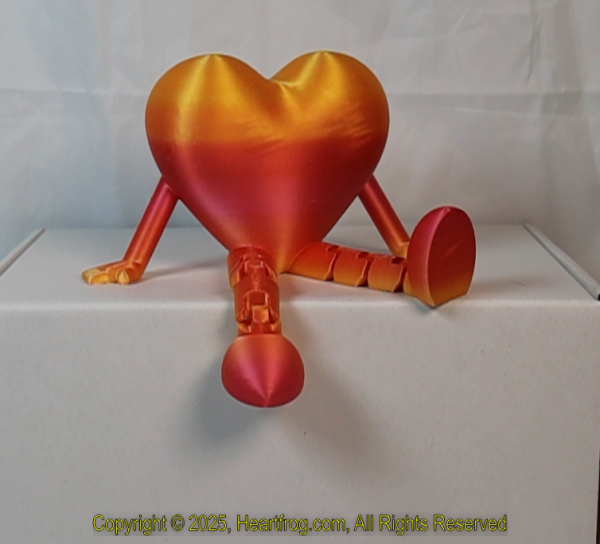 Orange Rainbow (slight grain), DOB: 01/14/2025 Size: 150mm