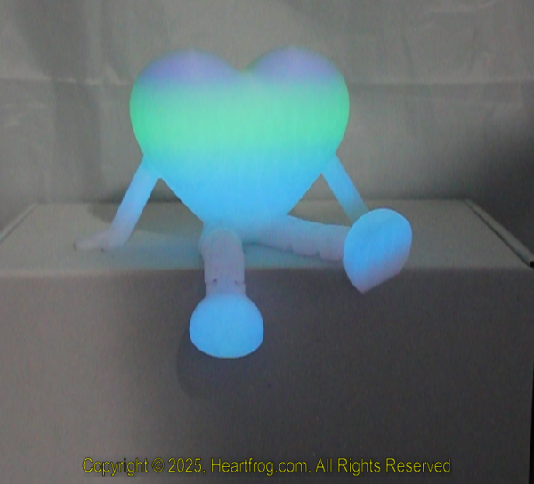 Rainbow Glow In The Dark, DOB: 05/13/2025 Size: 150mm
