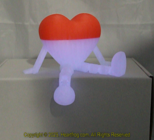 Valentines Day Glow In The Dark, DOB: 01/22/2025 Size: 150mm