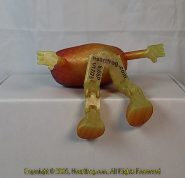 Red Yellow Apple Rainbow, DOB: 01/17/2025 Size: 150mm - Image 3