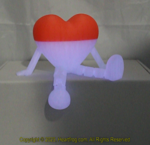 Valentines Day Glow In The Dark, DOB: 01/22/2025 Size: 150mm