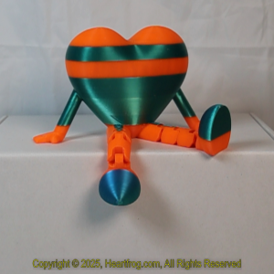 Fluorescent Orange with Blue Size: 150mm