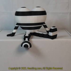 Black White Striped, DOB: 12/26/2024 Size: 150mm