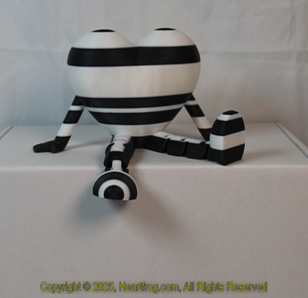 Black White Striped, DOB: 12/26/2024 Size: 150mm