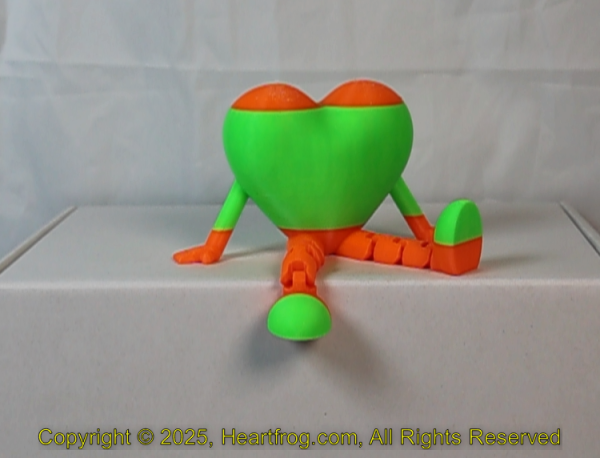 Fluorescent Green Orange Size: 115mm - Image 2