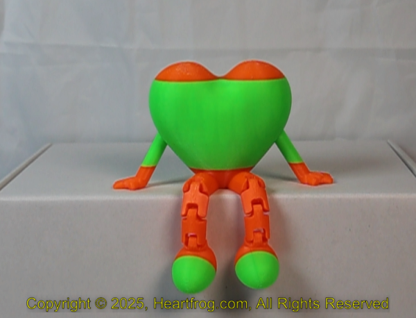 Fluorescent Green Orange Size: 115mm - Image 4