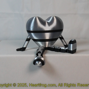 Black Silver Striped Size: 115mm